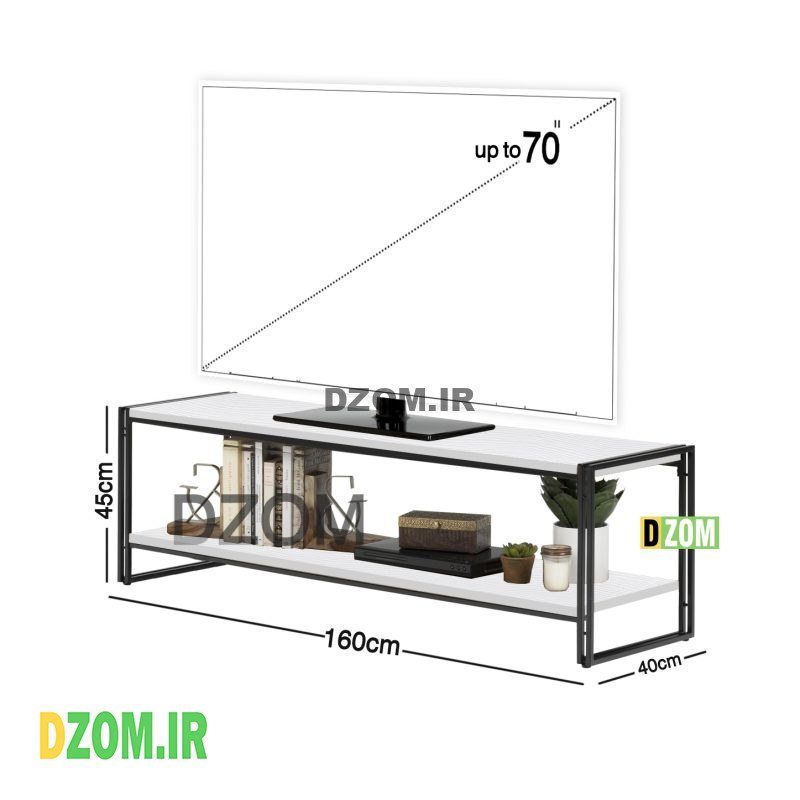 میز تلویزیون دیزم مدل TVS-74J63-160W