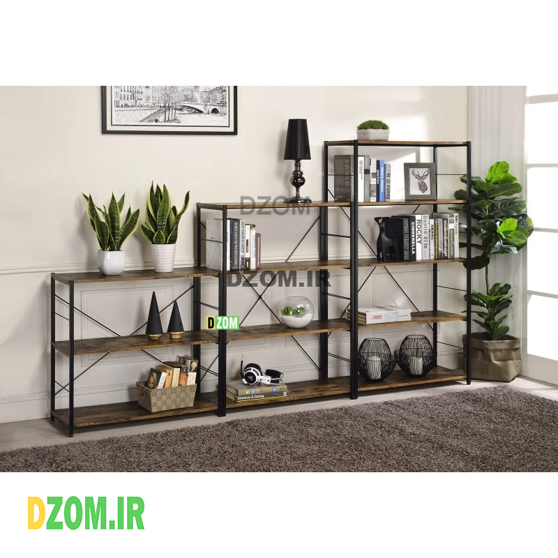کتابخانه دیزم مدل LIB-88H63-80BRN