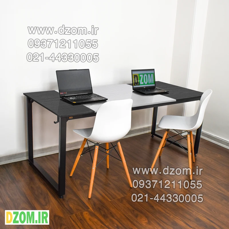 674676 میز مدیریت دیزم مدل مونتاژی TLD_asm_150×60_Tri_BAW - تصویر 1