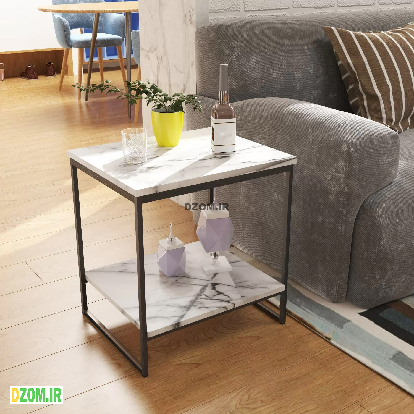 میز عسلی دیزم مدل  SI_A100_50_SW میز عسلی دیزم مدل  SI_A100_50_SW
