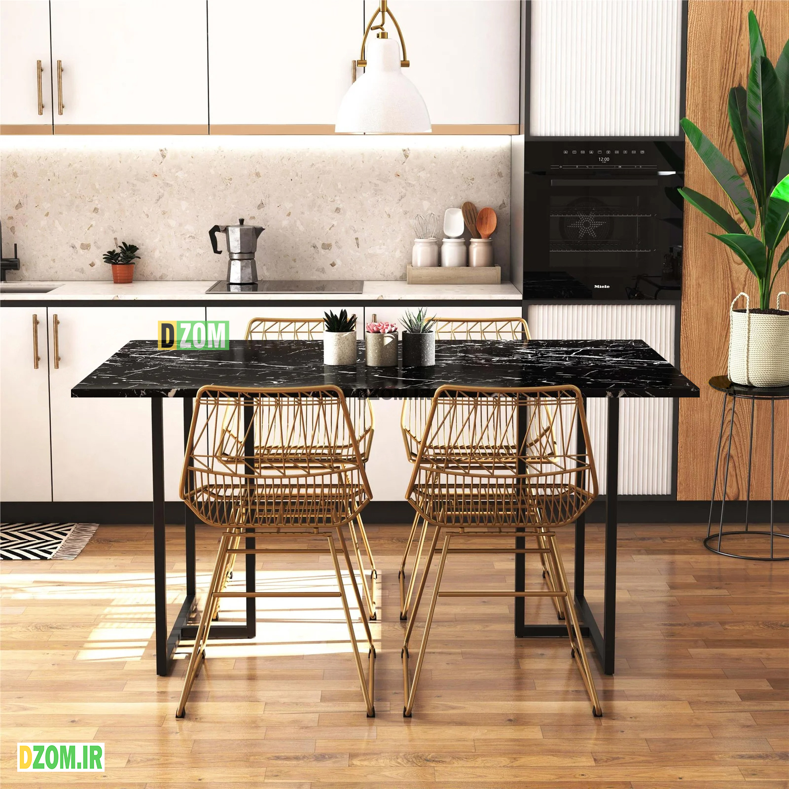 میز ناهارخوری دیزم مدل LNC_750_150_SB میز ناهارخوری دیزم مدل LNC_750_150_SB