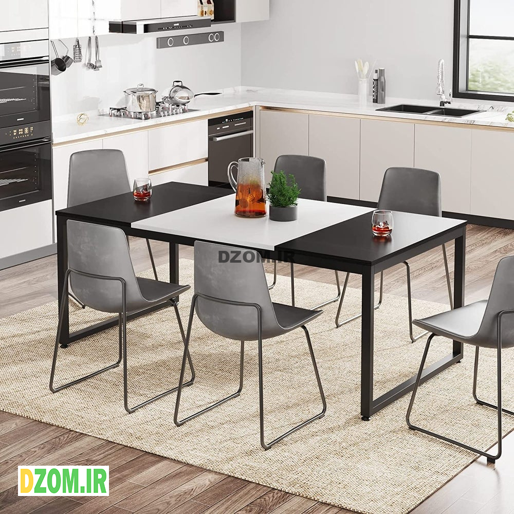 میز ناهارخوری دیزم مدل LNC-43A75-150BAW میز ناهارخوری دیزم مدل LNC-43A75-150BAW