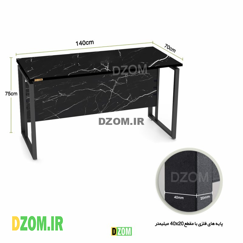 میز مدیریت دیزم مدل TLD-62H17-140SB