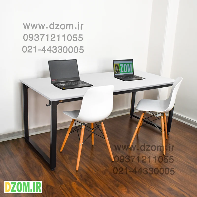 tfydt میز اداری دیزم مدل مونتاژی TLD_asm_150×80_W - تصویر 1