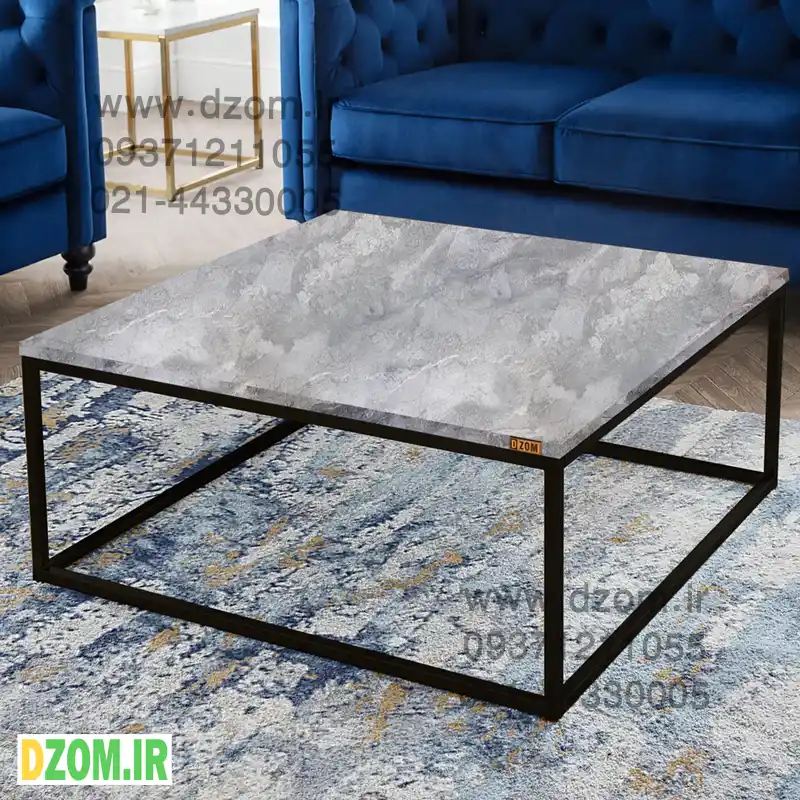 vdcdf میز جلو مبلی اداری دیزم مدل OF_L100_80_GR - تصویر 1