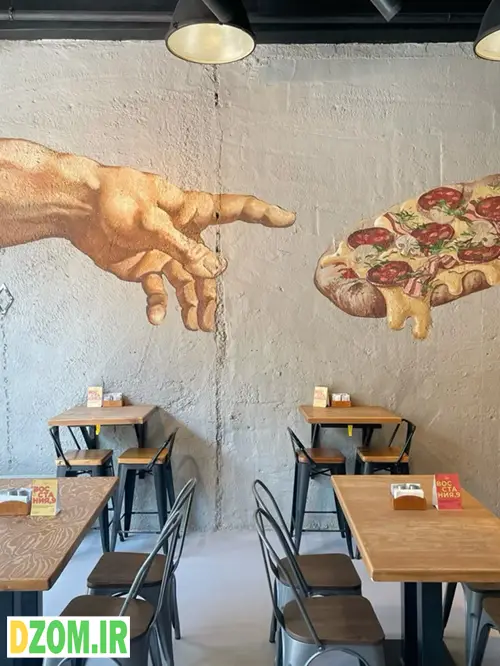دکوراسیون فست فود