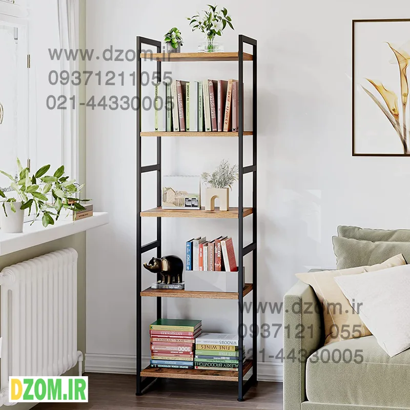 dfg4r کتابخانه دیزم مدل LIB_K100_45_BRN - تصویر 1