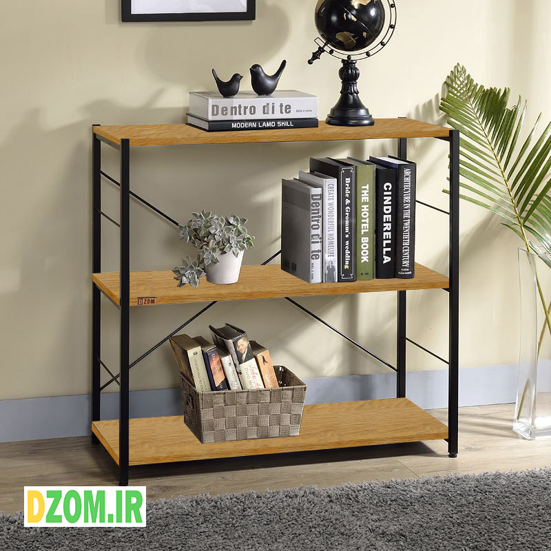 کتابخانه سه طبقه دیزم مدل LIB-77K12-80LIGHT کتابخانه سه طبقه دیزم مدل LIB-77K12-80LIGHT