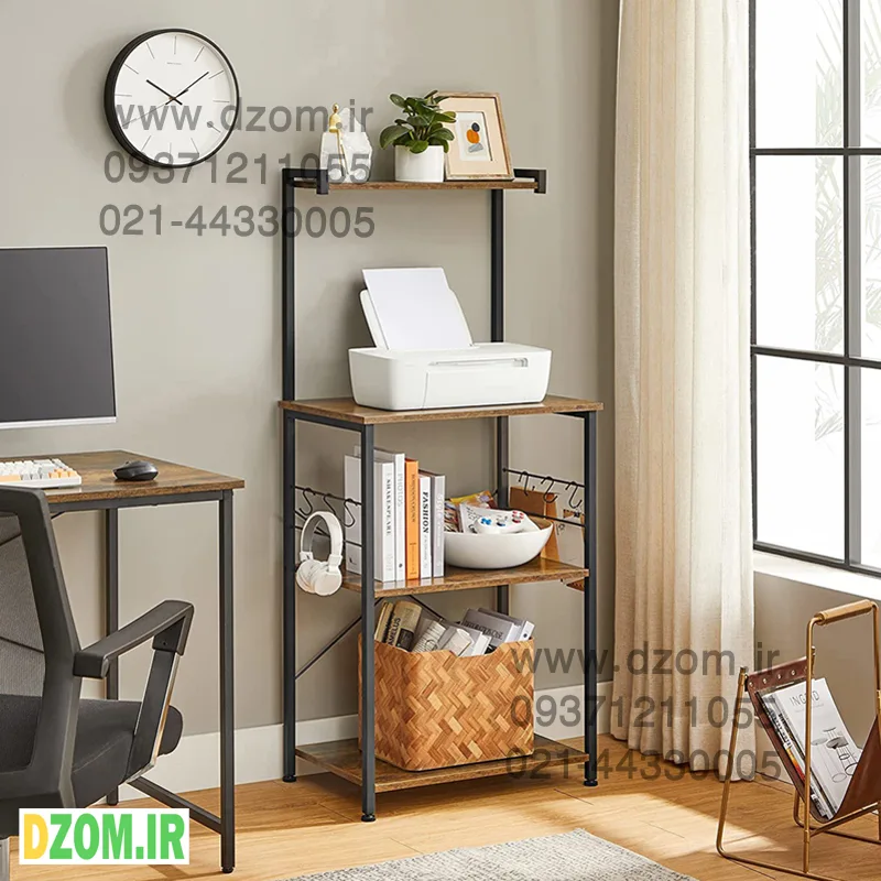 94 کتابخانه دیزم مدل LIB_F100_60_BRN - تصویر 1