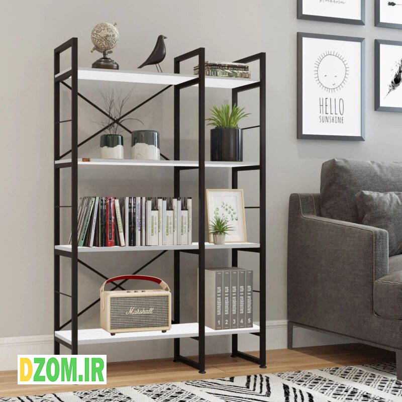 کتابخانه چهار طبقه دیزم مدل LIB-54B77-90W