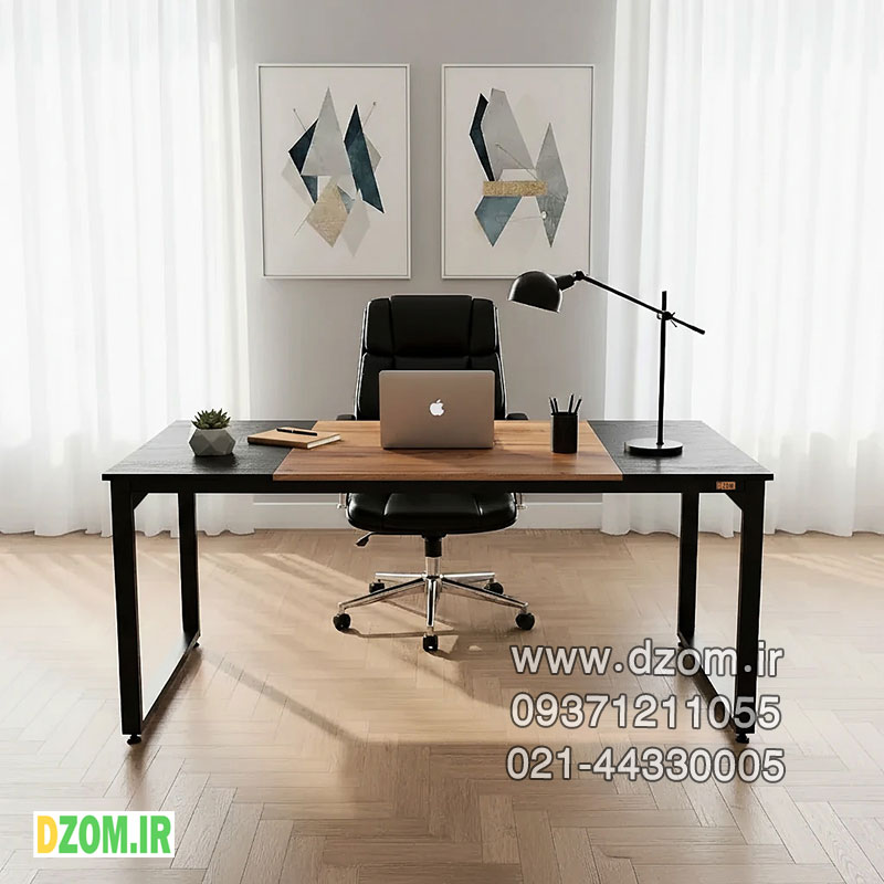 66666 میز مدیریت دیزم مدل مونتاژی TLD_asm_150×60_Tri_BALIGHT - تصویر 1