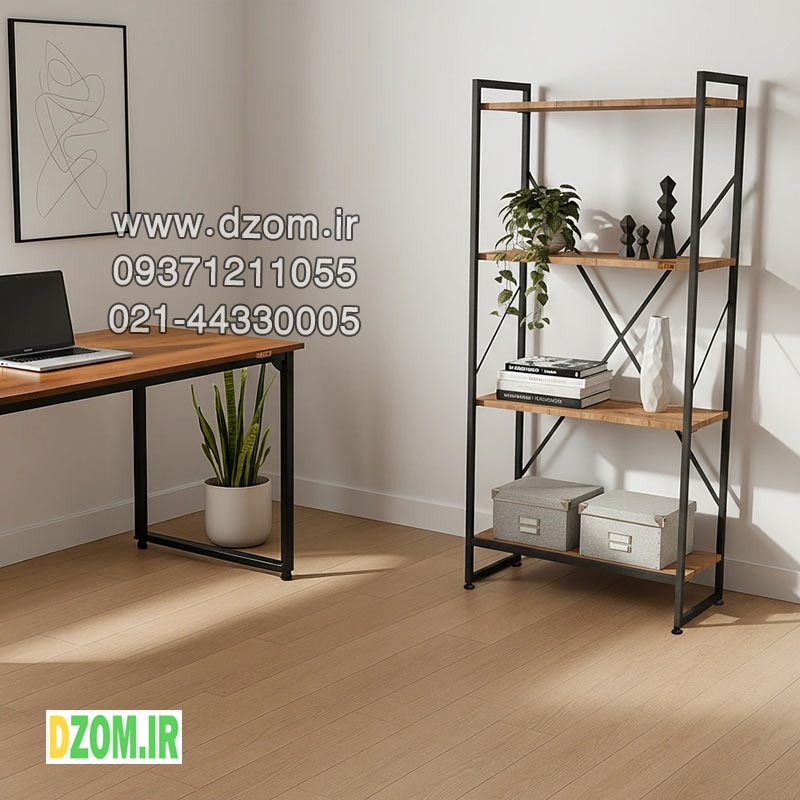 اوللل شلف ایستاده دیزم مدل مونتاژی SLF_60×140_LIGHT - تصویر 1