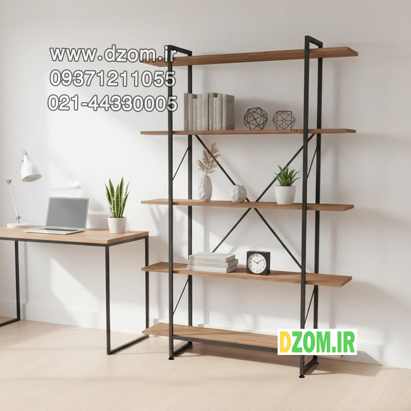 اولللللل120100 شلف ایستاده دیزم مدل مونتاژی SLF_120×180_LIGHT - تصویر 1