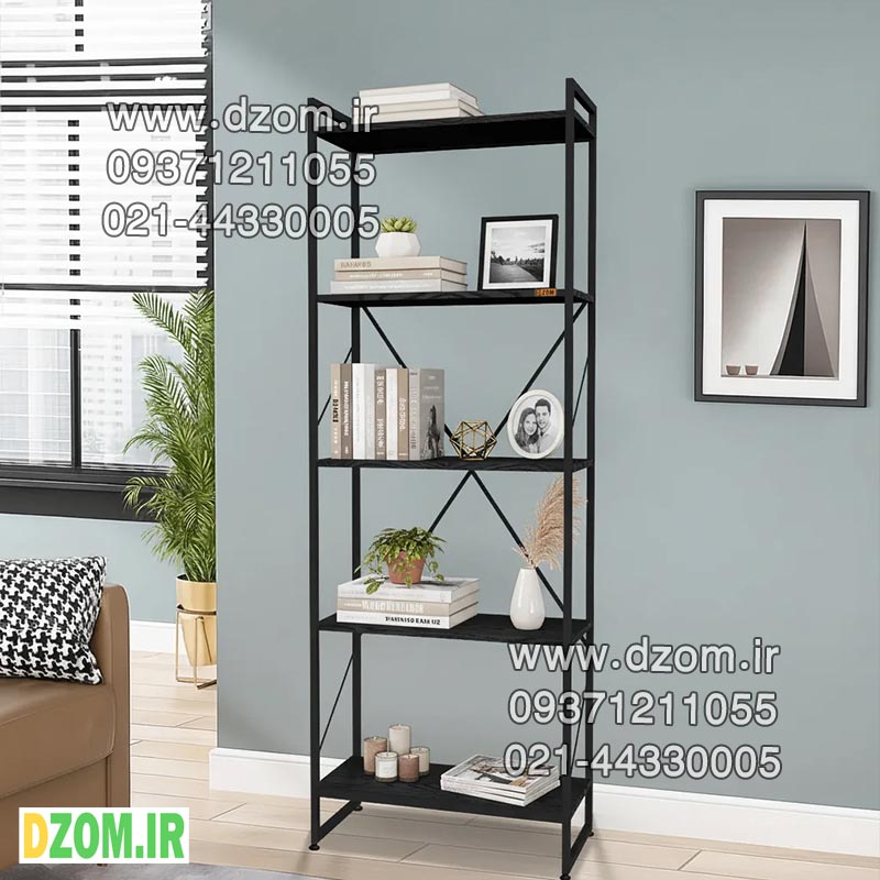 درستتتت شلف ایستاده دیزم مدل مونتاژی SLF_60×180_B - تصویر 1